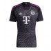 Camiseta Bayern Munich Dayot Upamecano #2 Segunda Equipación Replica 2023-24 mangas cortas